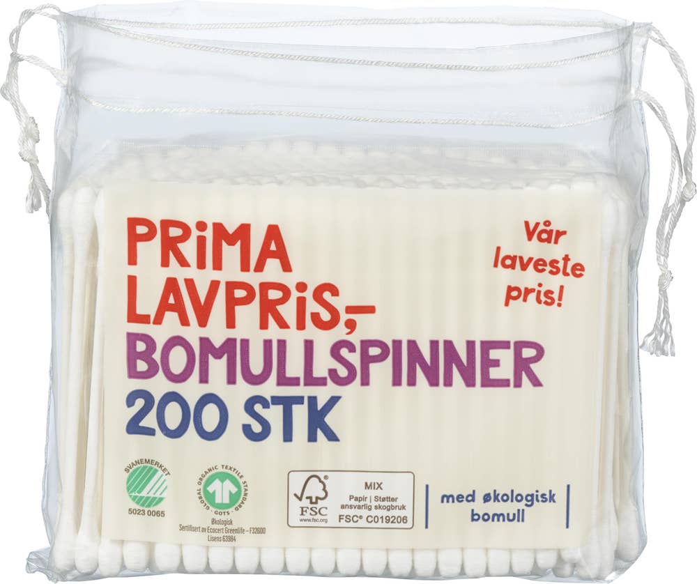 Prima Lavpris Bomullspinner Økologisk