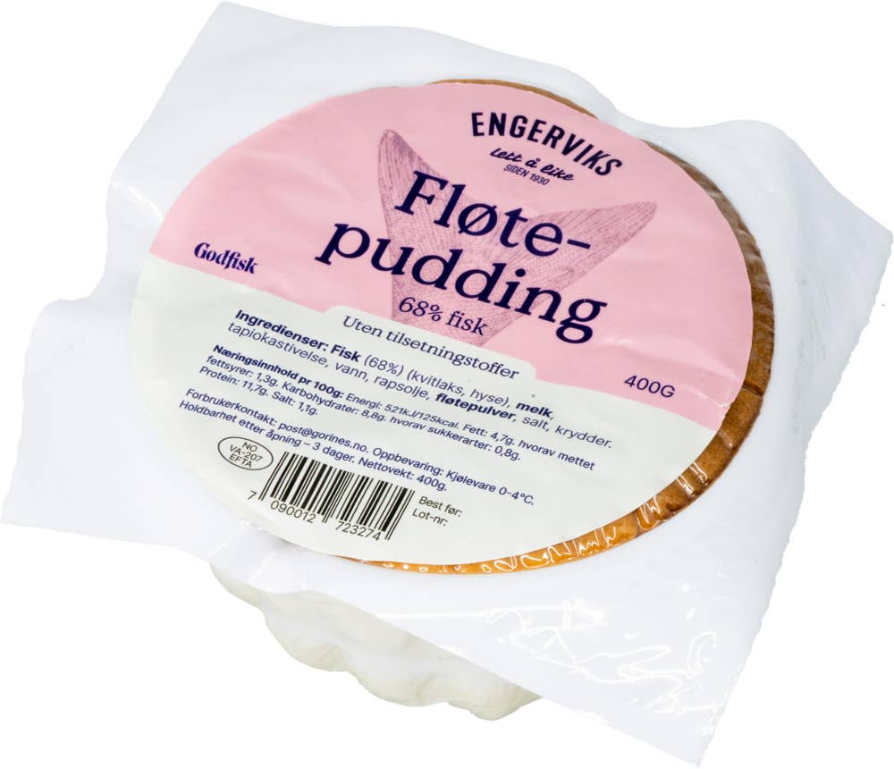Engerviks Fløtepudding 68%