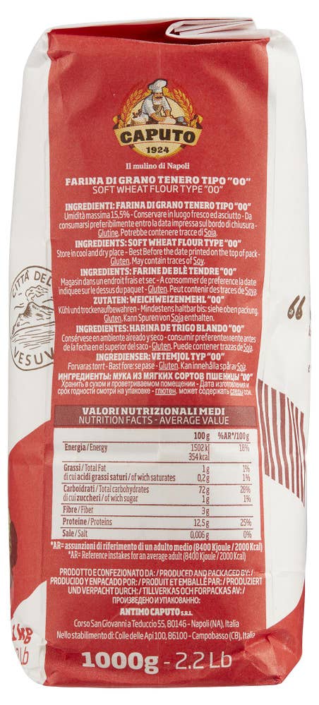 Caputo Pizzamel tipo-00