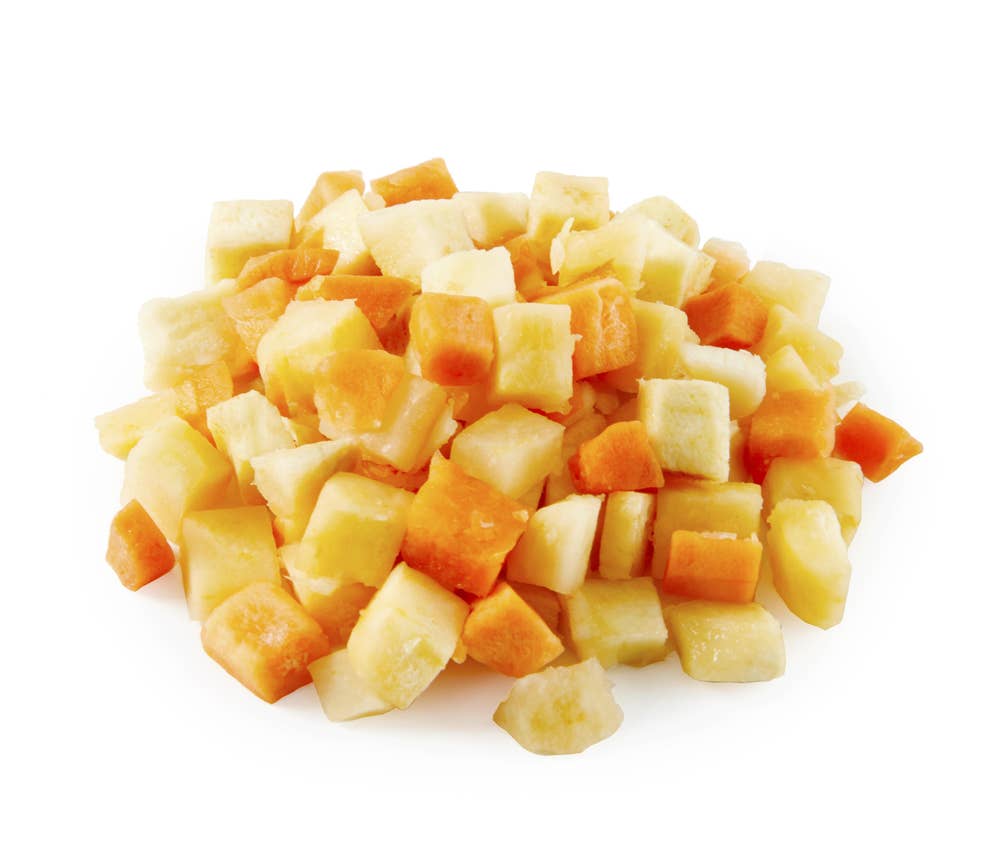 Huseby Gaard KUTTA nordisk suppe- og grytebase Gulrot, kålrot og pastinakk