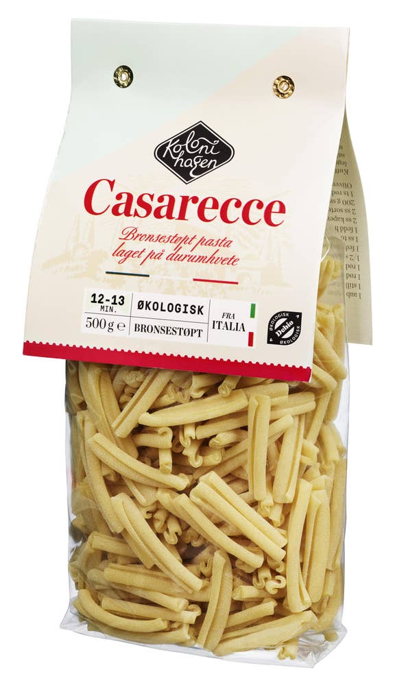 Kolonihagen Casarecce pasta Økologisk