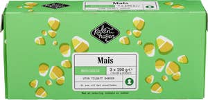 Kolonihagen Maiskorn 3pk Økologisk