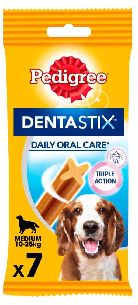 Pedigree Dentastix tannhygiene Middelstore Hunder 7 stk