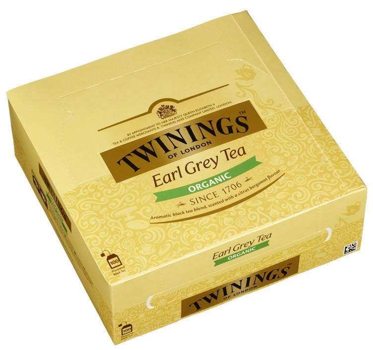 Twinings Earl Grey Økologisk 100 poser