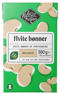 Kolonihagen Store hvite bønner Økologisk