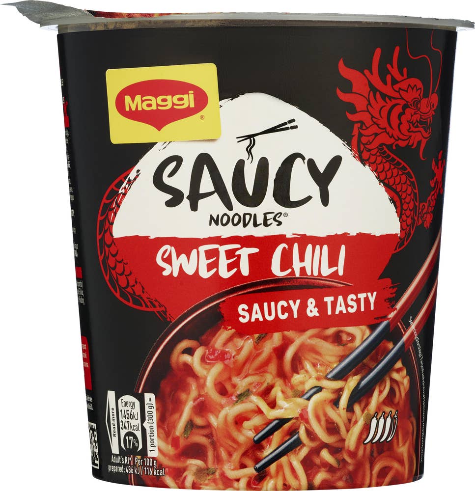 Maggi Saucy Noodles Sweet Chili
