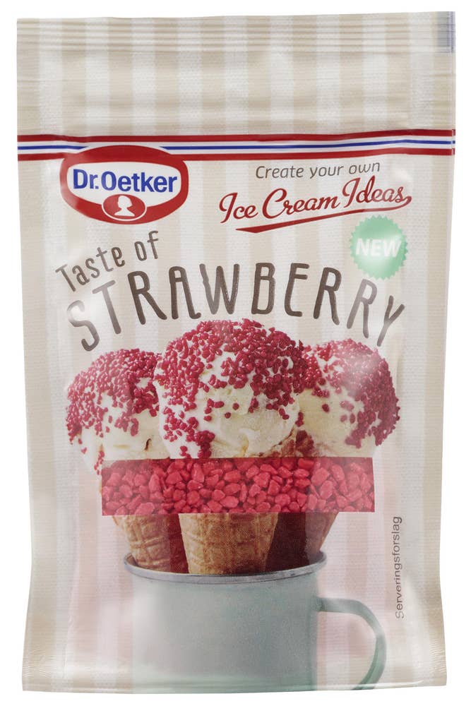 Dr. Oetker Strawberry Crunch