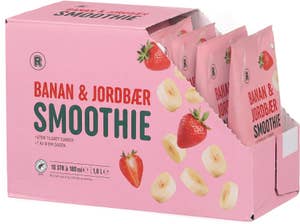 R Smoothie 10pk Banana & jordbær