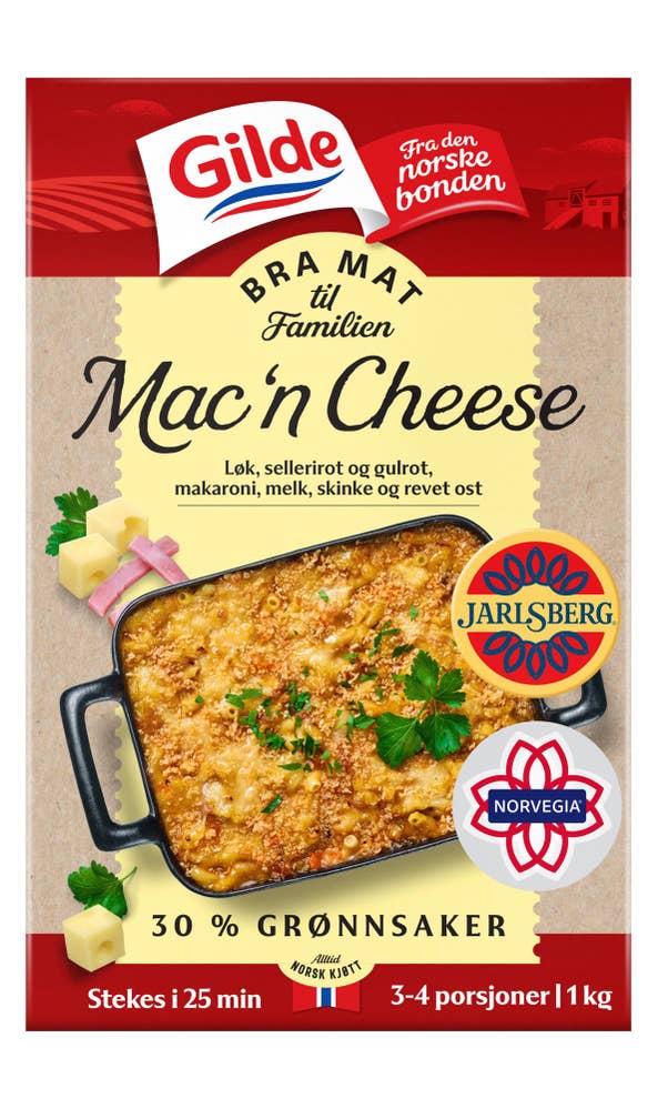 Gilde Bra mat til familien mac n'cheese