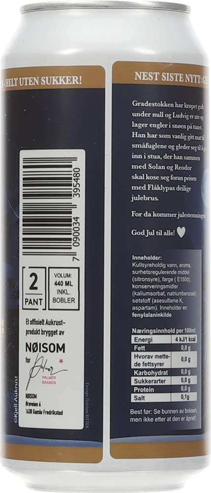 Flåklypa Julebrus Uten sukker