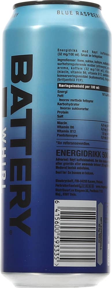 BATTERY WHIRL SUGAR 0.50L