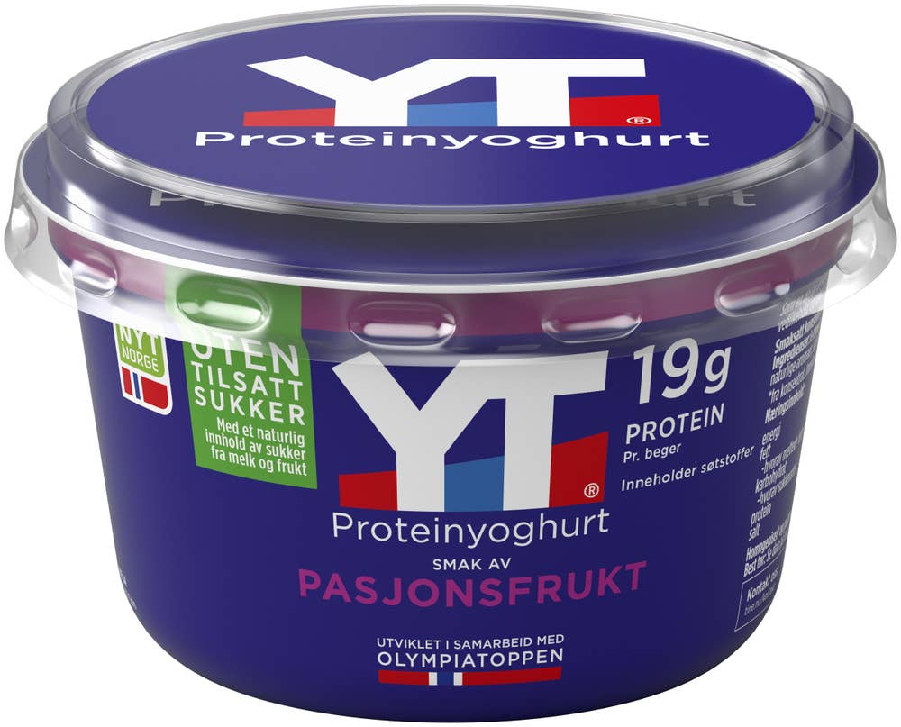 TINE YT Proteinyoghurt Pasjonsfrukt