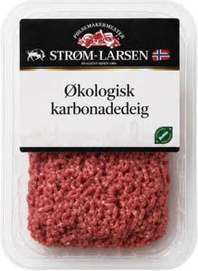 Strøm-Larsen AS Økologisk karbonadedeig