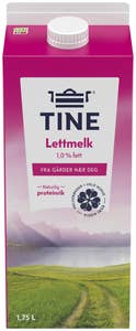 Tine Lettmelk 1% fett