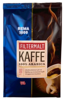 REMA 1000 Kaffe, Filtermalt