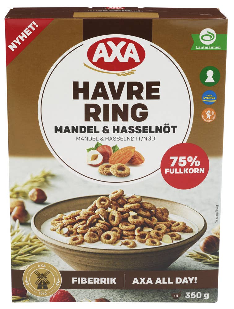 Axa Havrering mandel & hasselnøtt