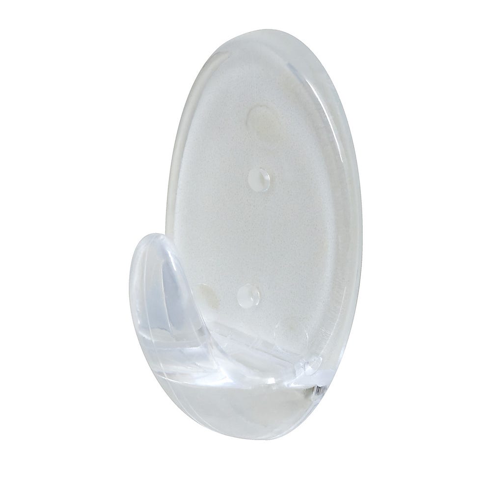 Clas Ohlson Selvheftende Krok Transparent