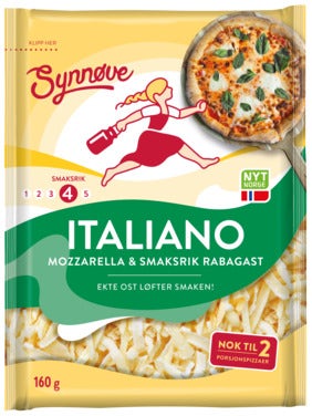 Synnøve Italiano Revet Ost