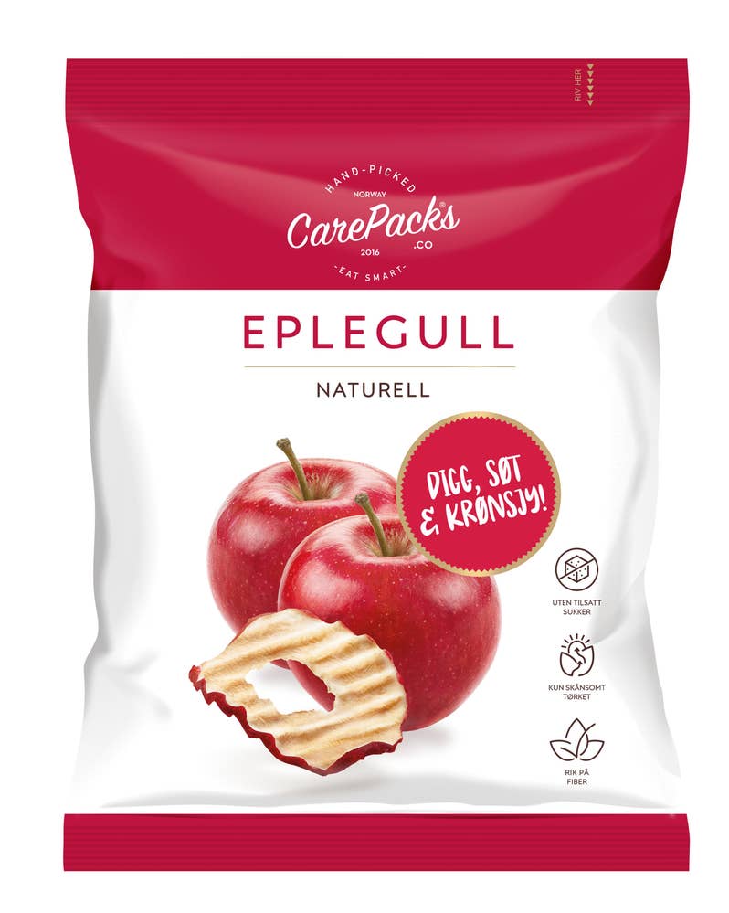 Carepacks Eplegull naturell