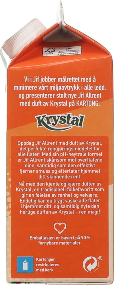 Jif Allrent med duft av Krystal