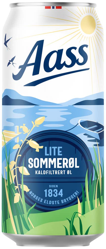 Aass Bryggeri Aass Lite Sommerøl 6 x 0,5 l