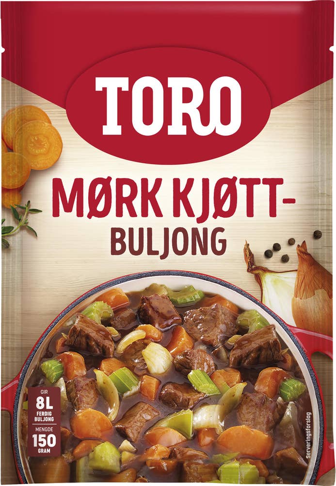 Toro Mørk kjøttbuljong Gir 7,5l ferdig buljong
