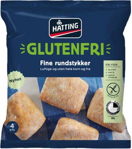 Hatting Glutenfri Fine Rundstykker 4 stk