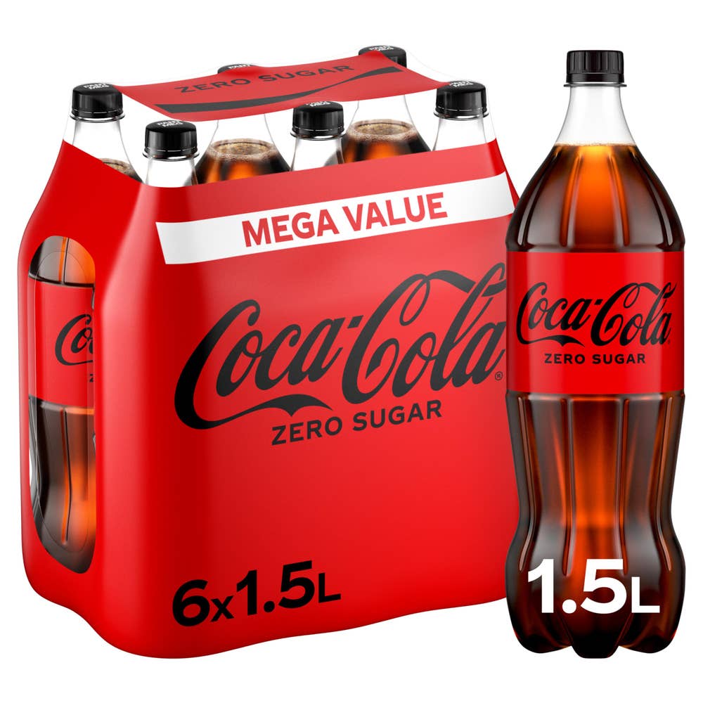 Coca-Cola Zero Sugar 6 x 1,5L
