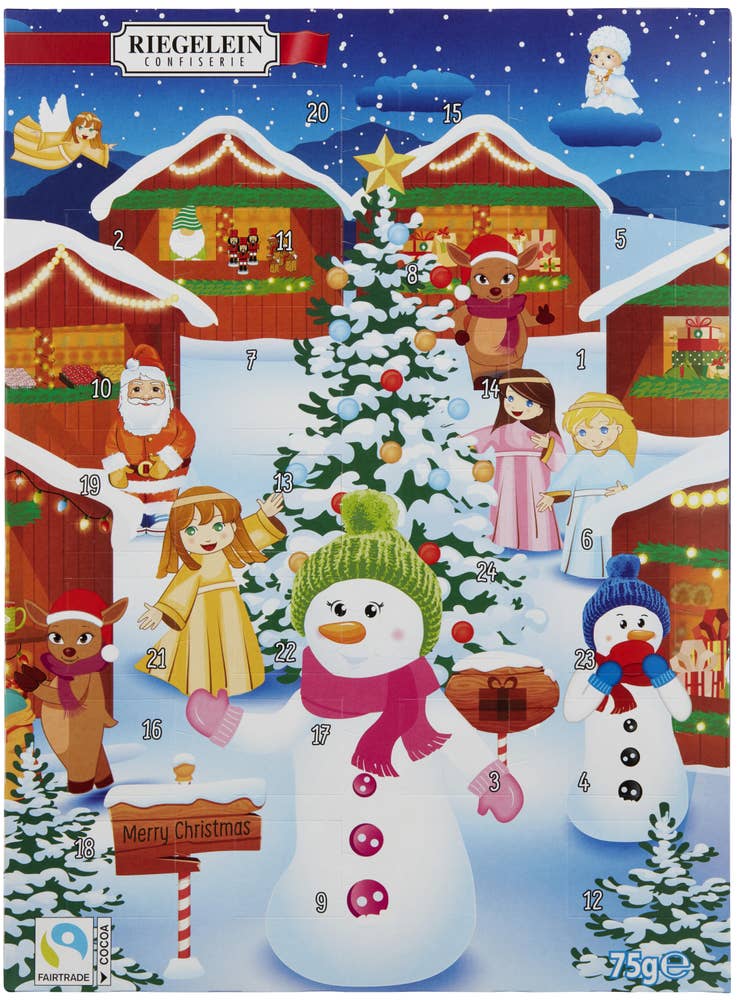 Adventskalender Sjokolade