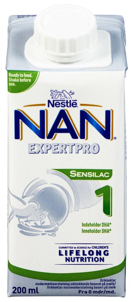 Nestlé Nan NAN Sensilac Drikkeklar fra 0 mnd