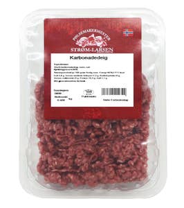 Strøm-Larsen AS Karbonadedeig