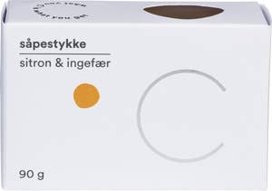 C soaps Såpestykke sitron og ingefær