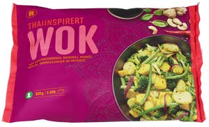 R Thai-inspirert Wok