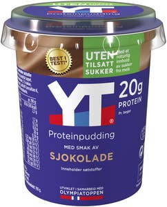 TINE YT proteinpudding med smak av sjokolade