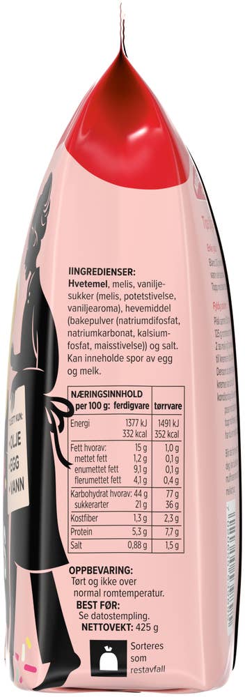 Norgesmøllene Saftige muffins