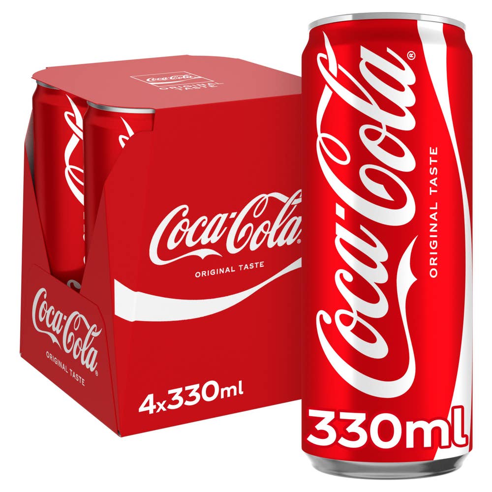 Coca-Cola Original Taste 4 x 0,33L