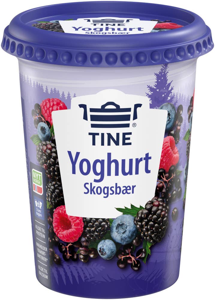 TINE Yoghurt skogsbær