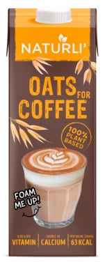 Naturli Oats For Coffee Barista Havremelk Vegansk