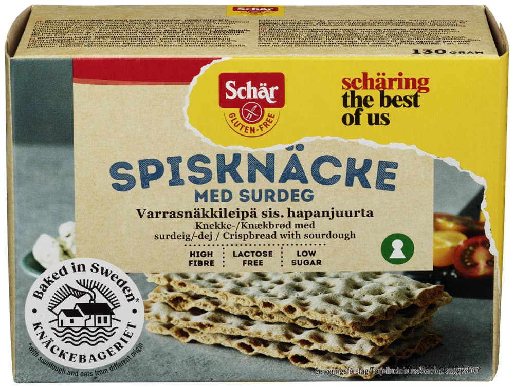 Schär Spisknäcke med surdeig