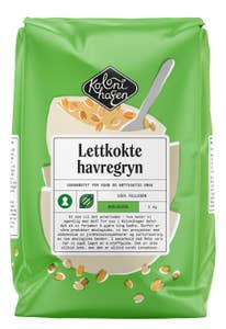 Kolonihagen Lettkokte Havregryn Økologisk