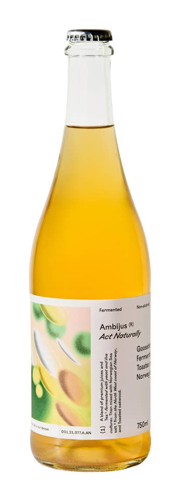 Ambijus Act Naturally Alkoholfri hvitvin, 750 ml