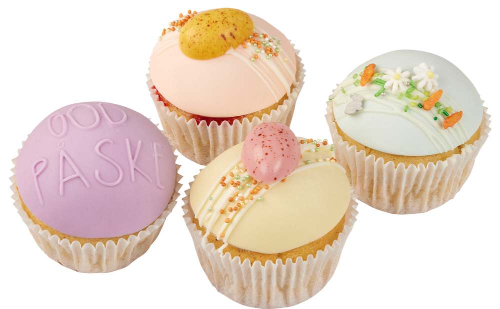 Cakes by Hancock Påskecupcakes Pastellmiks
