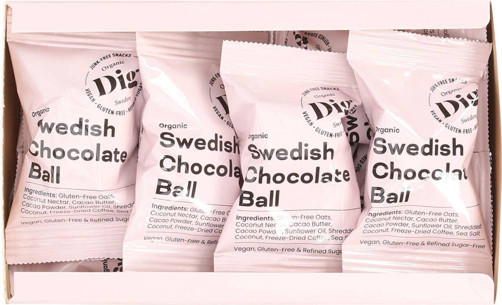 Dig Swedish chocolate ball 16pk