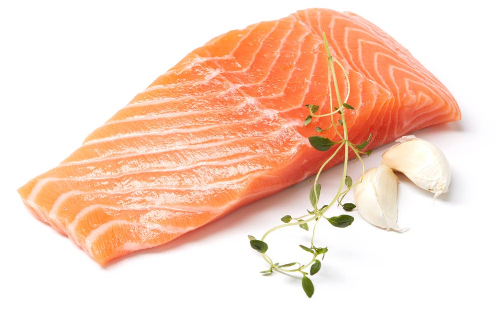 Domstein Laksefilet med Skinn Oppdrett, Fersk