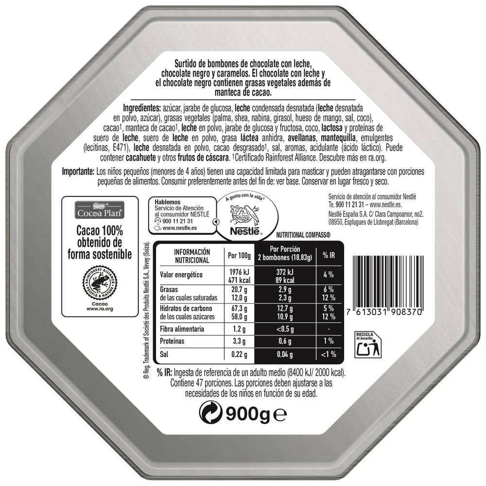 Nestlé Quality Street tinnboks