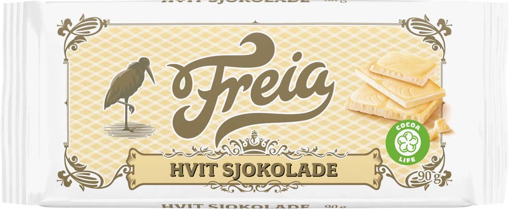 FREIA Hvit sjokolade