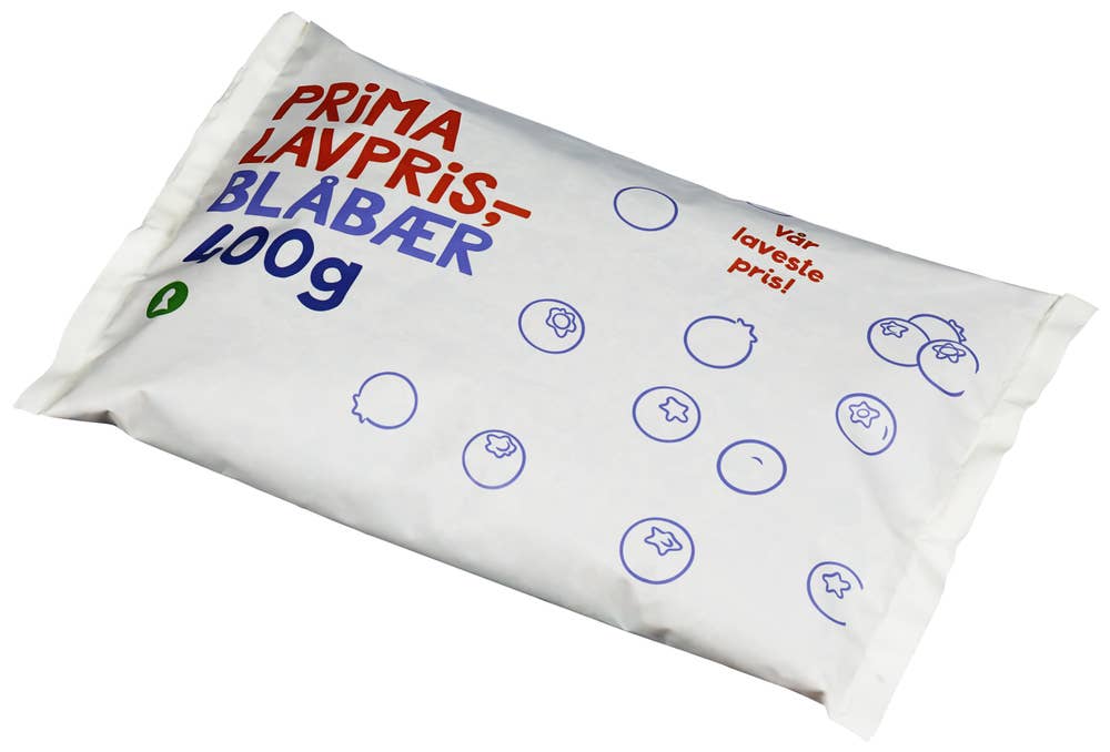 Prima Lavpris Blåbær Ferskfryste