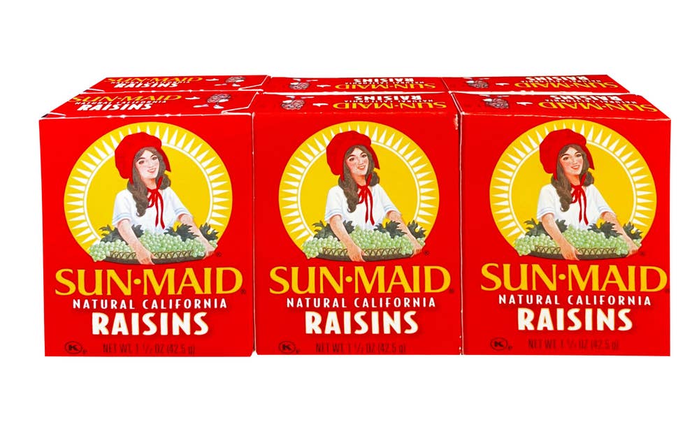 Rosiner 6 x 42.5 g, 255 g