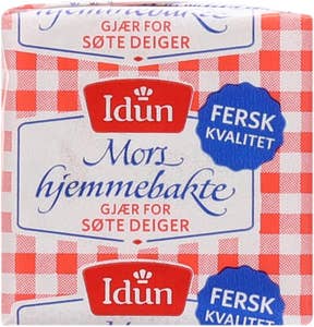 Idun Mh Fersk gjær for søte deiger