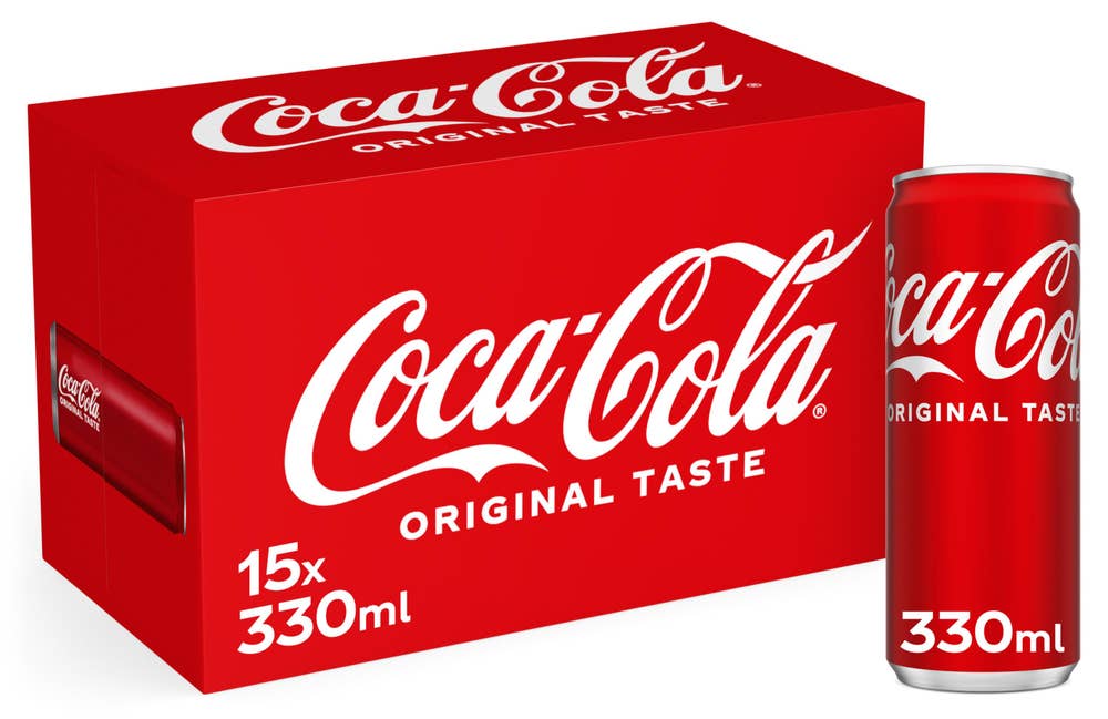 Coca-Cola Original Taste 15x0,33L